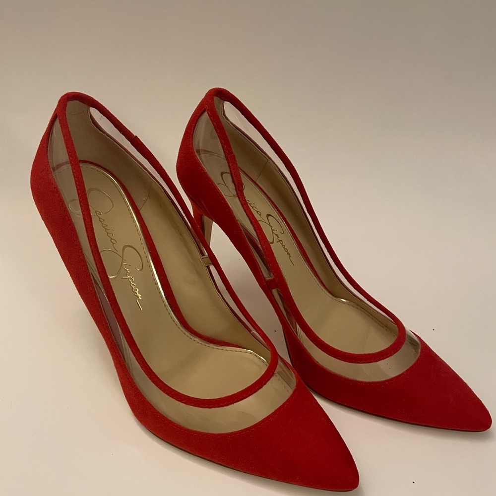 Jessica Simpson Red Heels